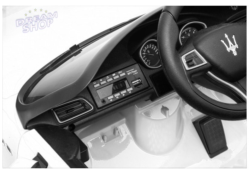Auto na akumulator Maserati Ghibli SL631 Biały Auto na akumulator Maserati Ghibli SL631 Biały