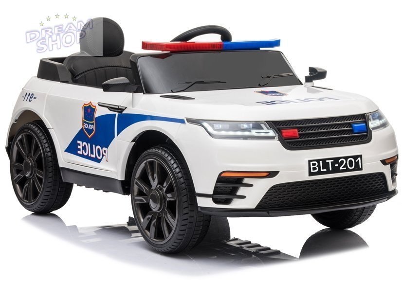 Pojazd na Akumulator BLT-201 Policja Biały Pojazd na Akumulator BLT-201 Policja Biały