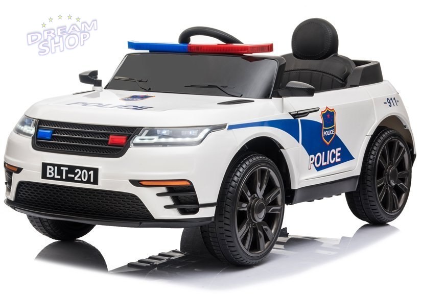 Pojazd na Akumulator BLT-201 Policja Biały Pojazd na Akumulator BLT-201 Policja Biały
