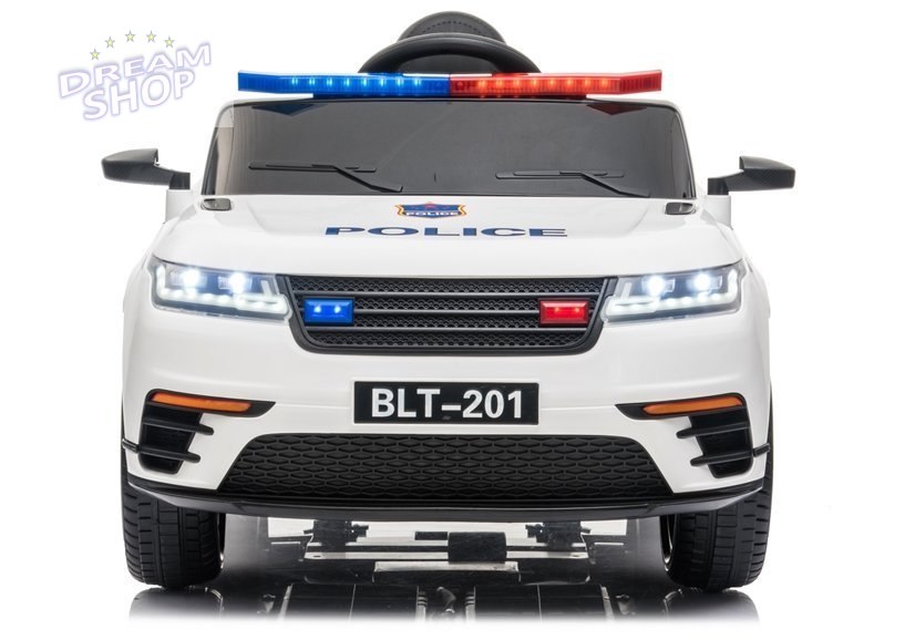 Pojazd na Akumulator BLT-201 Policja Biały Pojazd na Akumulator BLT-201 Policja Biały