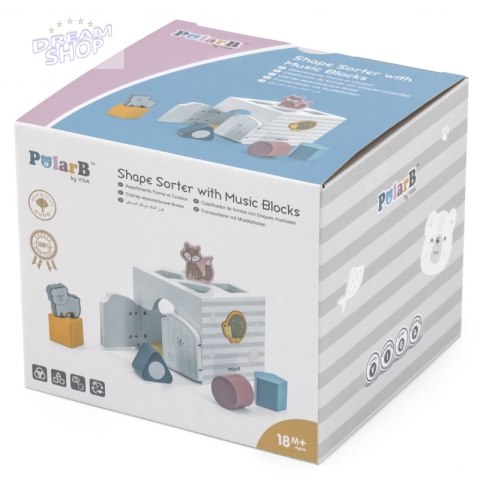 VIGA PolarB Sorter Edukacyjny Muzyczne Klocki VIGA PolarB Sorter Edukacyjny Muzyczne Klocki