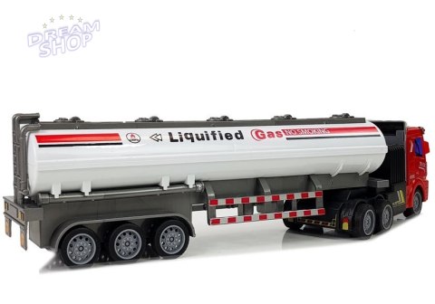 Ciężarówka Cysterna Gaz Zdalnie Sterowana 27 Mhz 1:48 Biała Ciężarówka Cysterna Gaz Zdalnie Sterowana 27 Mhz 1:48 Biała