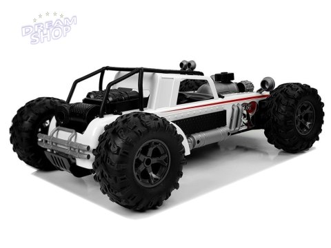 Auto Buggy Zdalnie Sterowany 1:12 2.4G Biały 20 km/h Para Wodna Auto Buggy Zdalnie Sterowany 1:12 2.4G Biały 20 km/h Para Wodna