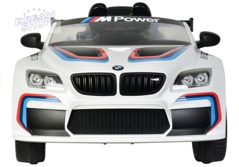 Auto na Akumulator BMW M6 GT3 Biały Auto na Akumulator BMW M6 GT3 Biały