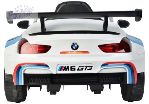 Auto na Akumulator BMW M6 GT3 Biały Auto na Akumulator BMW M6 GT3 Biały