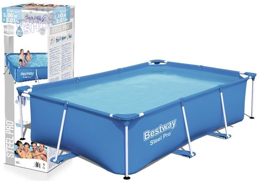 Basen Ogrodowy Stelażowy 259 x 170 x 61cm Bestway 56403 Basen Ogrodowy Stelażowy 259 x 170 x 61cm Bestway 56403