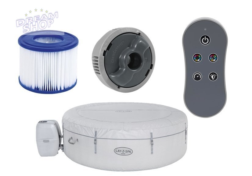 Dmuchane Spa Jacuzzi z Masażem i Podgrzewaczem 6 Osobowe Bestway 60013 Dmuchane Spa Jacuzzi z Masażem i Podgrzewaczem 6 Osobowe Bestway 60013