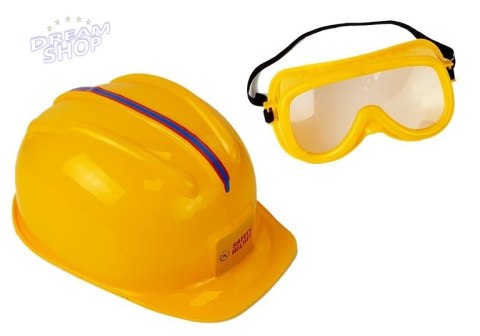 Zestaw Narzędzi Piła Zielona Na Baterie Kask Rękawice i Okulary ochronne Zestaw Narzędzi Piła Zielona Na Baterie Kask Rękawice i Okulary ochronne