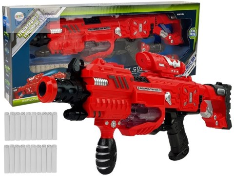 Pistolet Luminescencyjny Świeci w Ciemności Piankowe Naboje Dźwięk Zasięg 45 m Pistolet Luminescencyjny Świeci w Ciemności Piankowe Naboje Dźwięk Zasięg 45 m