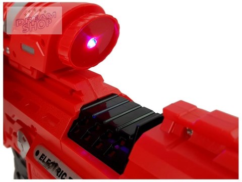 Pistolet Luminescencyjny Świeci w Ciemności Piankowe Naboje Dźwięk Zasięg 45 m Pistolet Luminescencyjny Świeci w Ciemności Piankowe Naboje Dźwięk Zasięg 45 m