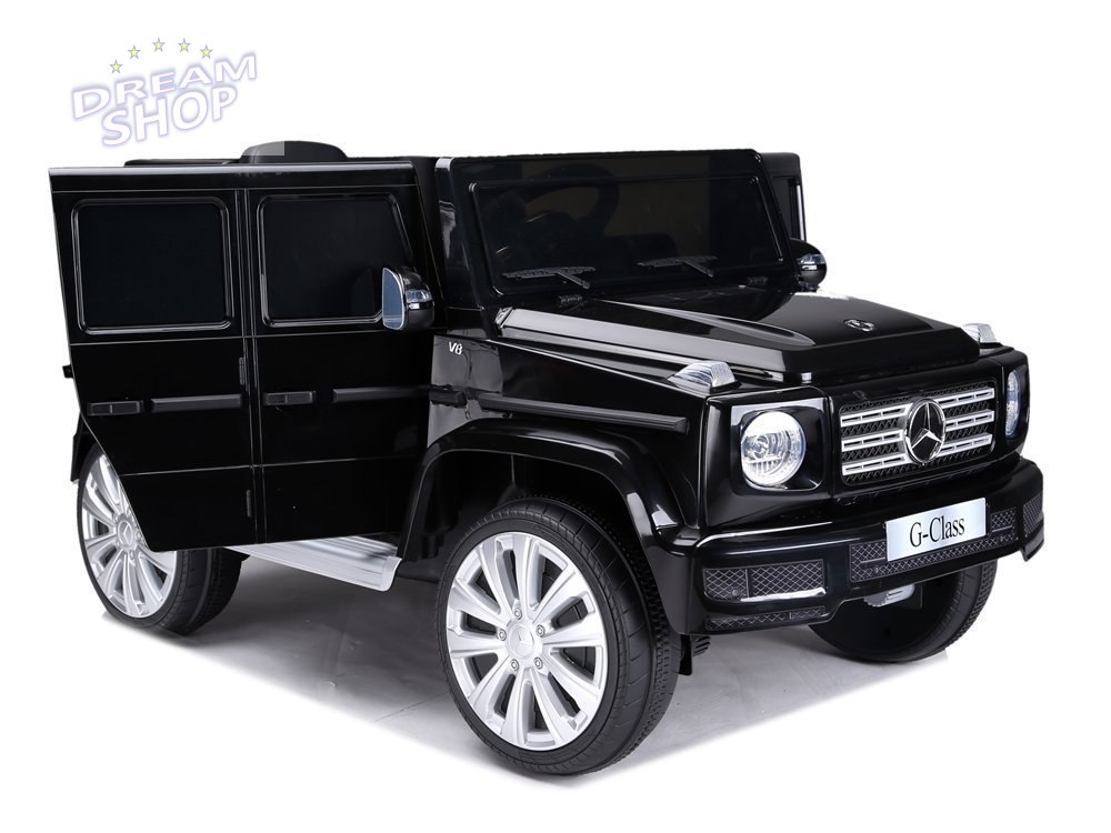 Samochód na akumulator Mercedes G500 czarny Samochód na akumulator Mercedes G500 czarny