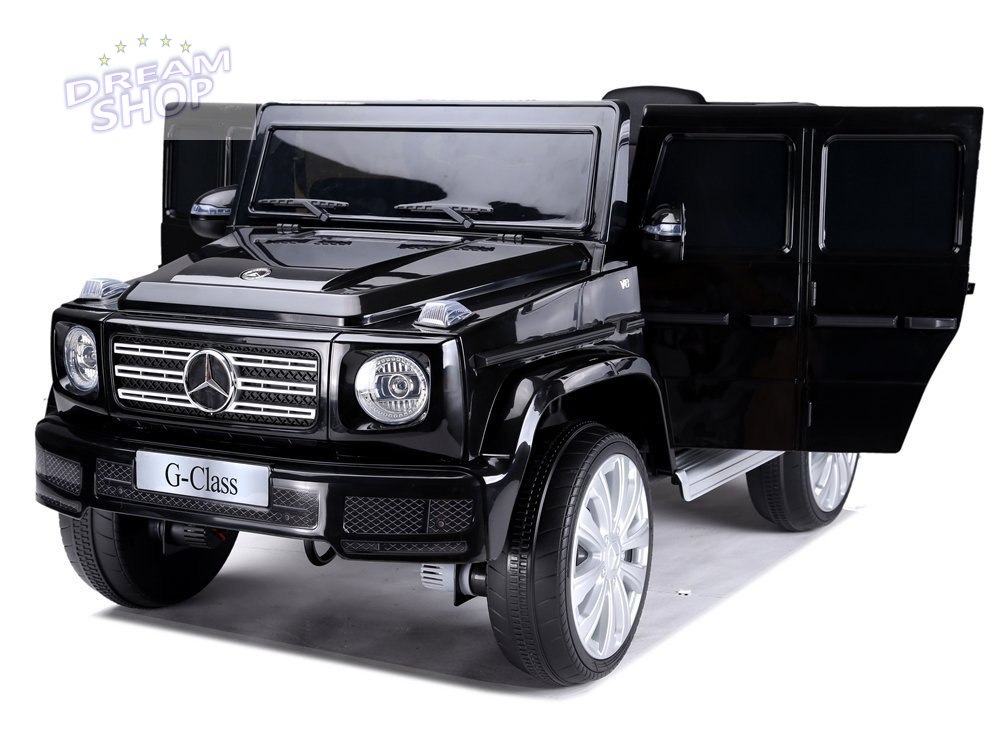 Samochód na akumulator Mercedes G500 czarny Samochód na akumulator Mercedes G500 czarny