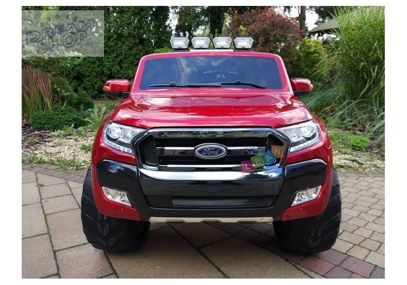 Auto Na Akumulator Ford Ranger 4x4 Czerwony Lakier LCD Auto Na Akumulator Ford Ranger 4x4 Czerwony Lakier LCD