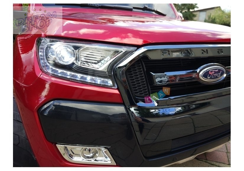 Auto Na Akumulator Ford Ranger 4x4 Czerwony Lakier LCD Auto Na Akumulator Ford Ranger 4x4 Czerwony Lakier LCD