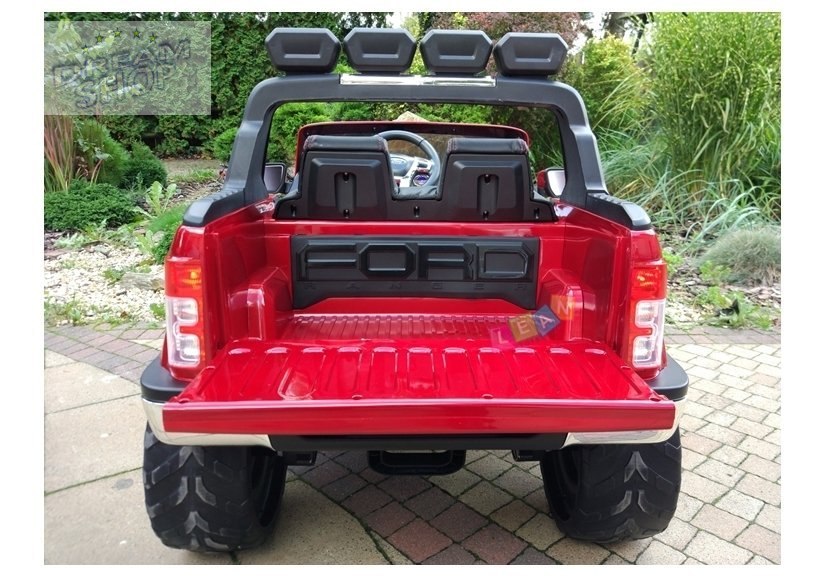 Auto Na Akumulator Ford Ranger 4x4 Czerwony Lakier LCD Auto Na Akumulator Ford Ranger 4x4 Czerwony Lakier LCD