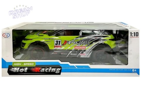 Auto Zdalnie Sterowane R/C Terenowe Zielone 1:10 Auto Zdalnie Sterowane R/C Terenowe Zielone 1:10