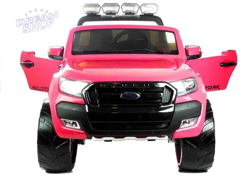 Auto na akumulator Ford Ranger 4x4 Różowy Lakier LCD Auto na akumulator Ford Ranger 4x4 Różowy Lakier LCD