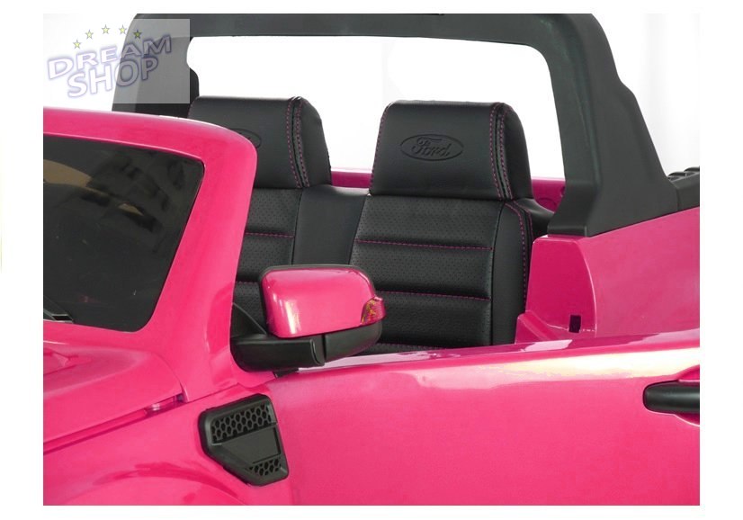 Auto na akumulator Ford Ranger 4x4 Różowy Lakier LCD Auto na akumulator Ford Ranger 4x4 Różowy Lakier LCD