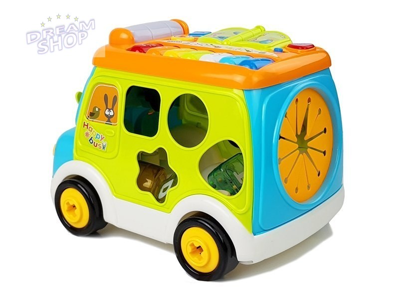 Autobus Muzyczny z Projektorem Pianinko Sorter Autobus Muzyczny z Projektorem Pianinko Sorter