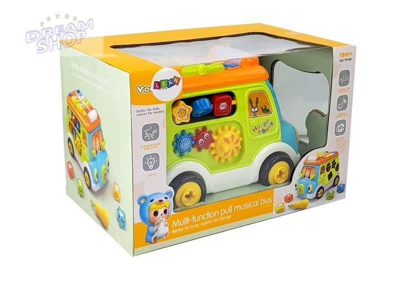 Autobus Muzyczny z Projektorem Pianinko Sorter Autobus Muzyczny z Projektorem Pianinko Sorter