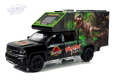 Camper z Dinozaurami 1:32 Czarny Camper z Dinozaurami 1:32 Czarny