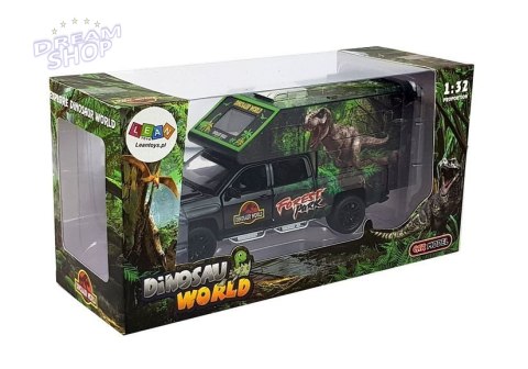 Camper z Dinozaurami 1:32 Czarny Camper z Dinozaurami 1:32 Czarny