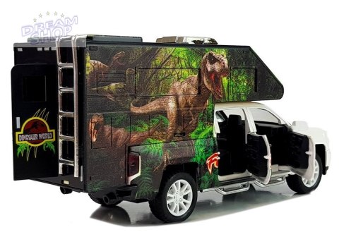 Camper z Dinozaurami Biały Camper z Dinozaurami Biały