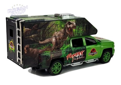 Camper z Dinozaurami Zielony Camper z Dinozaurami Zielony