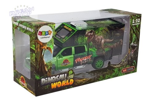 Camper z Dinozaurami Zielony Camper z Dinozaurami Zielony