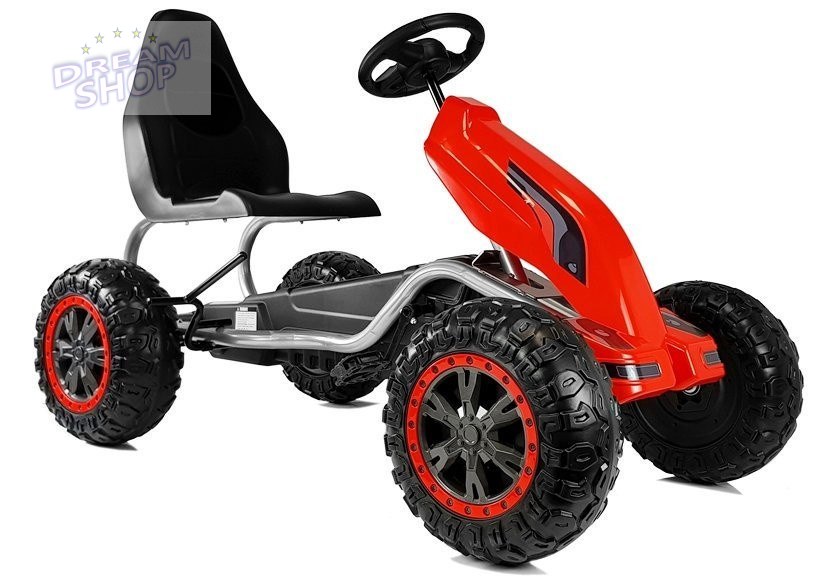 Duży Gokart STRONG Czerwony Duży Gokart STRONG Czerwony