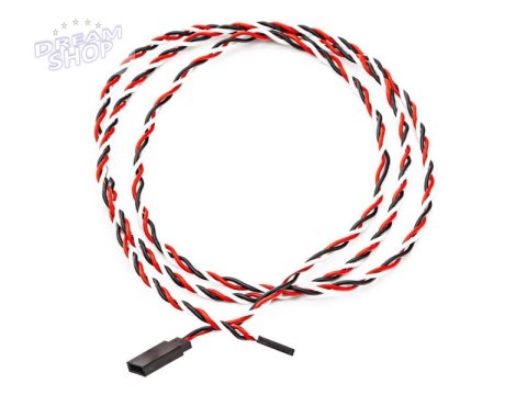 Przedłużacz serwa 120 cm FUTABA - 0,33mm2 22AWG - skręcony - MSP Przedłużacz serwa 120 cm FUTABA - 0,33mm2 22AWG - skręcony - MSP