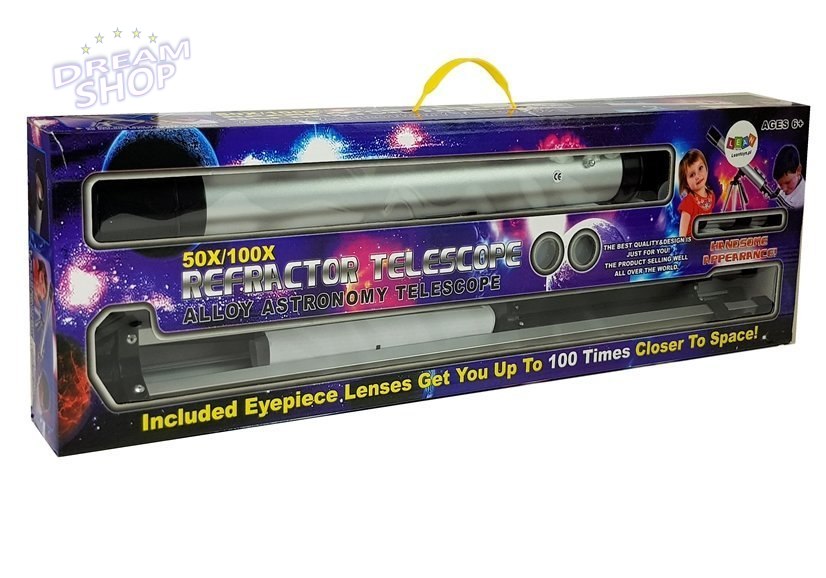 Teleskop Luneta Edukacyjny dla Dzieci 50x 100x Teleskop Luneta Edukacyjny dla Dzieci 50x 100x