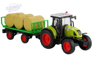 Traktor z Przyczepką z Sianem Świeci Gra 37,5 cm