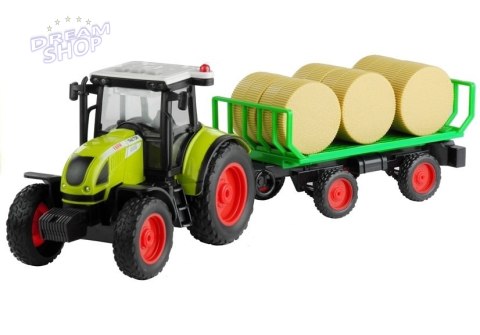 Traktor z Przyczepką z Sianem Świeci Gra 37,5 cm Traktor z Przyczepką z Sianem Świeci Gra 37,5 cm