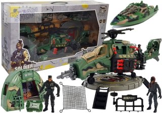 Zestaw Militarny Wojsko ze światłami i dźwiękami