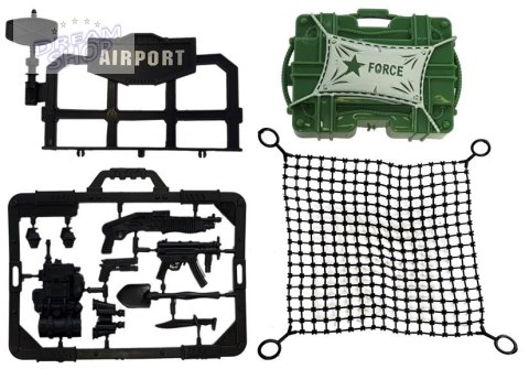 Zestaw Militarny Wojsko ze światłami i dźwiękami