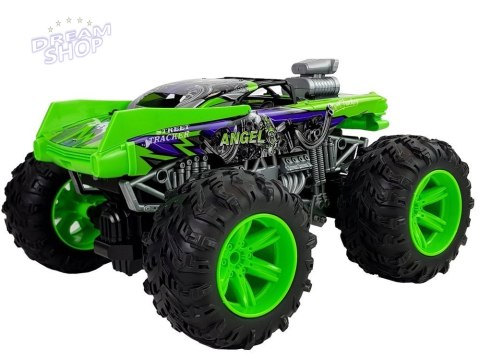 Auto Terenowe Zdalnie Sterowane 1:14 2.4G RC Zielone Duże Koła Auto Terenowe Zdalnie Sterowane 1:14 2.4G RC Zielone Duże Koła