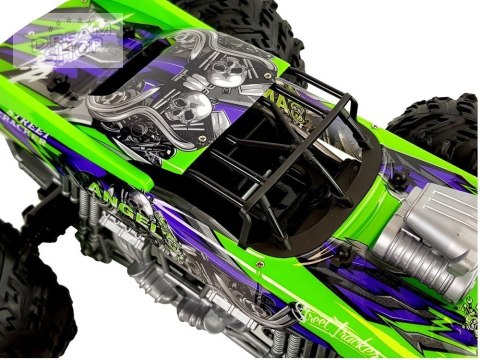 Auto Terenowe Zdalnie Sterowane 1:14 2.4G RC Zielone Duże Koła Auto Terenowe Zdalnie Sterowane 1:14 2.4G RC Zielone Duże Koła