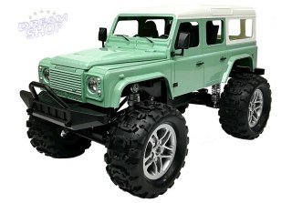 Auto Zdalnie Sterowane Jeep R/C Zielony 7.5 km/h 1:14 2.4G