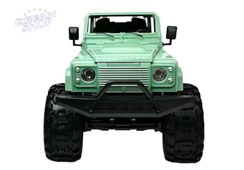 Auto Zdalnie Sterowane Jeep R/C Zielony 7.5 km/h 1:14 2.4G