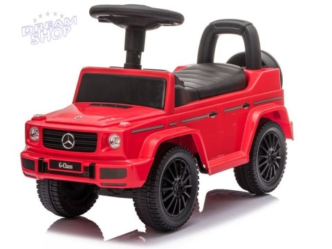 Jeździk Mercedes G-Class 652 Czerwony Dźwięk Klaksonu Silnika Jeździk Mercedes G-Class 652 Czerwony Dźwięk Klaksonu Silnika