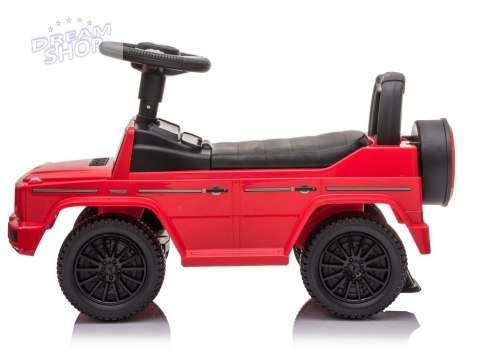 Jeździk Mercedes G-Class 652 Czerwony Dźwięk Klaksonu Silnika Jeździk Mercedes G-Class 652 Czerwony Dźwięk Klaksonu Silnika