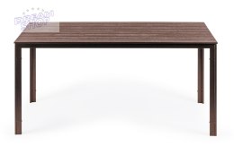Stół ogrodowy cateringowy 156 x 78cm Brązowy