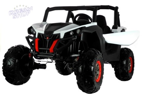 Auto Na Akumulator Jeep XMX603 Biały Auto Na Akumulator Jeep XMX603 Biały