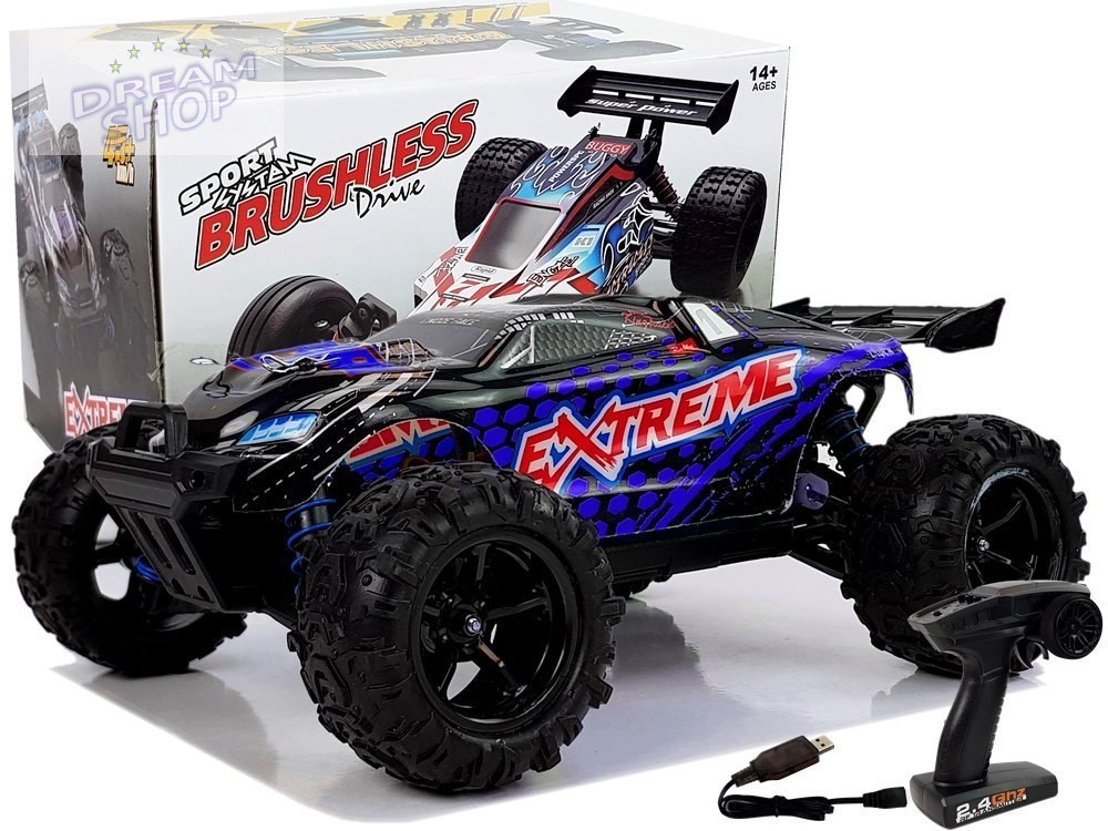 Auto Rajdowe Wyścigowe Zdalnie Sterowane 1:18 Niebieskie ENOZE 9302E Prędkość 45 km/h Auto Rajdowe Wyścigowe Zdalnie Sterowane 1:18 Niebieskie ENOZE 9302E Prędkość 45 km/h