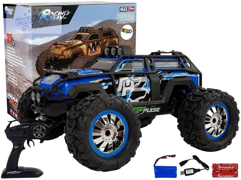 Auto Rajdowe Zdalnie Sterowane Niebieskie 2.4G 1:18 35 km/h Kontrola Prędkości Auto Rajdowe Zdalnie Sterowane Niebieskie 2.4G 1:18 35 km/h Kontrola Prędkości
