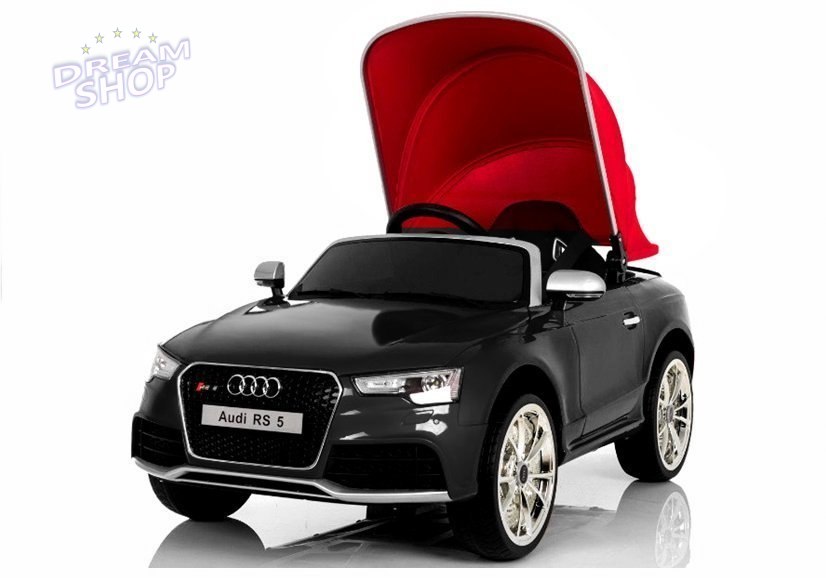 Auto na Akumulator Audi RS5 Czarne Lakierowane Auto na Akumulator Audi RS5 Czarne Lakierowane