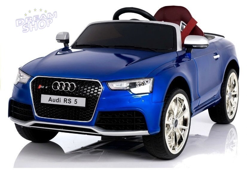 Auto na Akumulator Audi RS5 Niebieskie Lakierowane Auto na Akumulator Audi RS5 Niebieskie Lakierowane