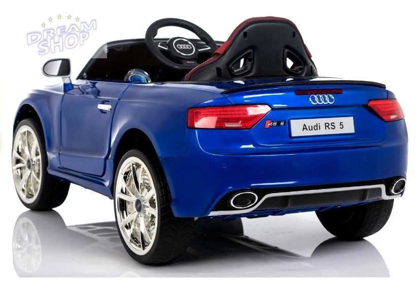Auto na Akumulator Audi RS5 Niebieskie Lakierowane Auto na Akumulator Audi RS5 Niebieskie Lakierowane