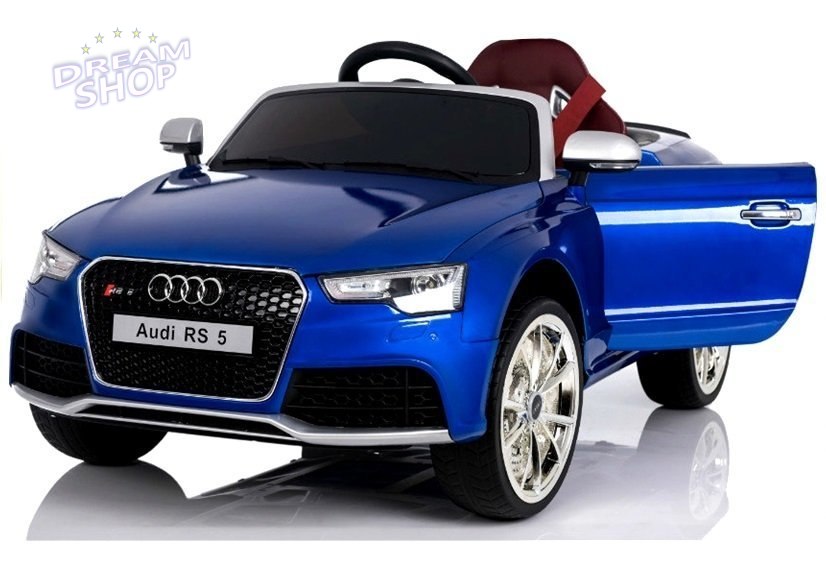 Auto na Akumulator Audi RS5 Niebieskie Lakierowane Auto na Akumulator Audi RS5 Niebieskie Lakierowane